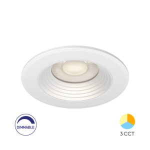 Spot LED Encastrable Blanc 6,5W - 630lm - CCT- Dimmable – IP20 – Coupe Ø68 mm
