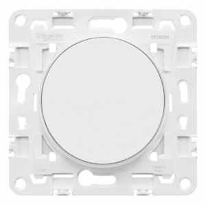 Schneider  Odace – Va-et-vient ou Poussoir 10AX Blanc Craie – S920204