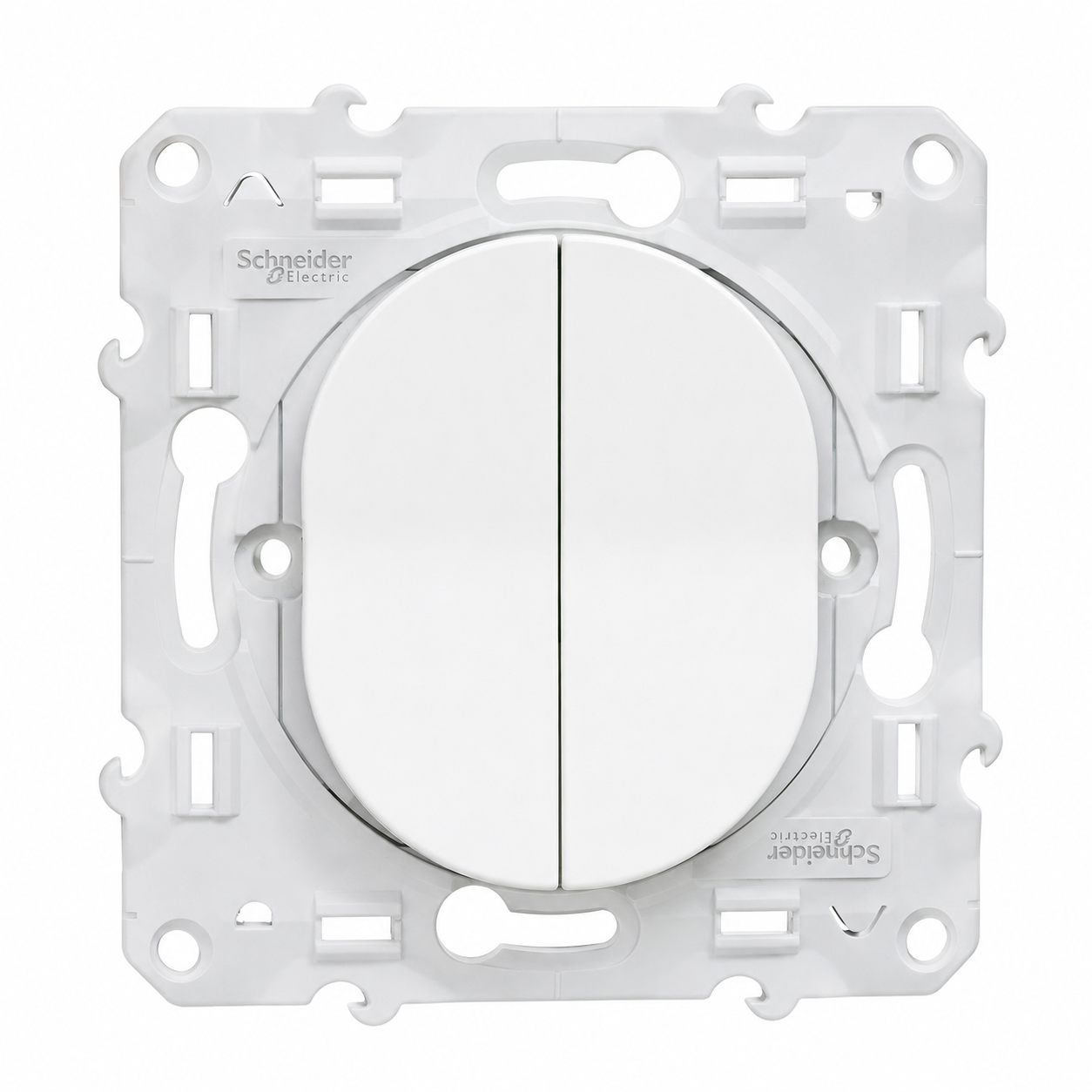 S320214 - Double va-et-vient – SCHNEIDER Ovalis 10AX Blanc