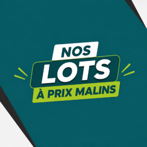 Lots à prix malin