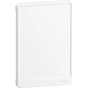 Schneider R9H13422 – Porte blanche Resi9 pour coffret 2 rangées 13 modules