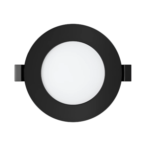 Braytron -  Spot LED encastrable Noir 3W - CCT 3-en-1 – 220 lm – Encastrement Ø70 mm